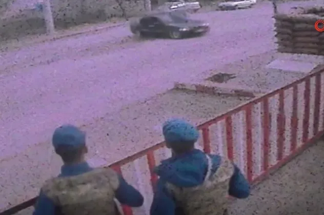 Niğde'de karakol önünde drifte ceza yağdı