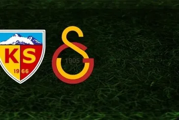Kayserispor Galatasaray maç özeti