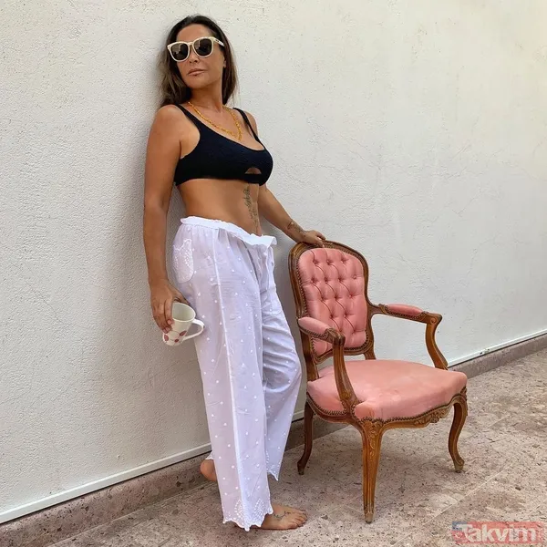 Hülya Avşar tatil pozuyla yıllar meydan okudu! Fit hali dikkat çekti sosyal medya onu konuştu - 6