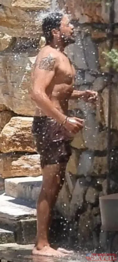 Sen misin fizik şov yapan! Emre Altuğ 12 kilo verdi plajda ceylan gibi gezdi! Eski eşi Çağla Şıkel kadar etkili olmasa da... - 7