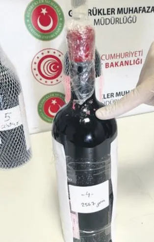 Sıvı kokain ele geçirildi