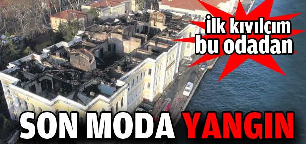 Son m’oda yangın