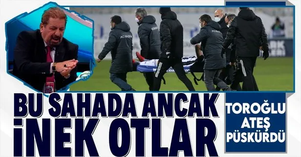 Erman Toroğlu’ndan Erzurumspor - Beşiktaş maçı sonrası bomba açıklama: Bu sahada ancak inek otlar