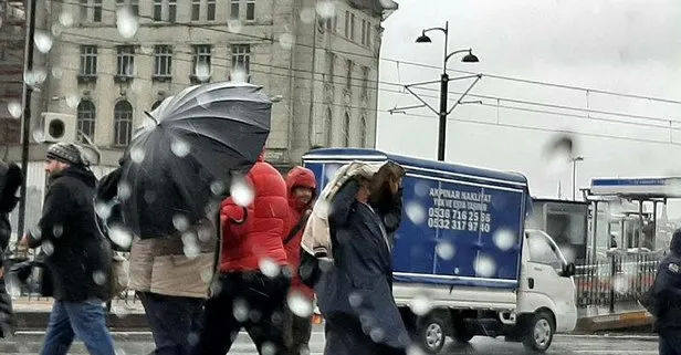 Meteoroloji’den İstanbul’a son dakika sağanak yağış uyarısı | 28 Ocak Salı hava durumu