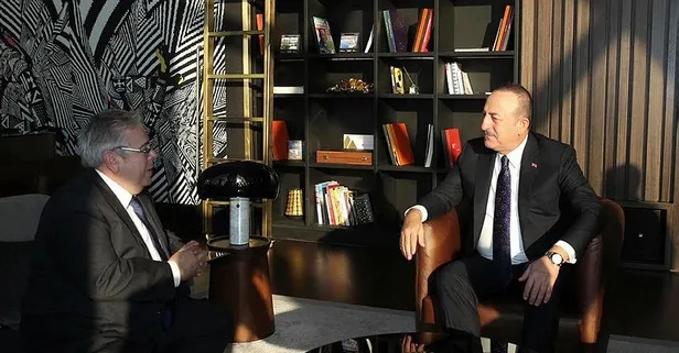 Son dakika: Dışişleri Bakanı Mevlüt Çavuşoğlu, AP'nin yeni Türkiye Raportörü Amor'u kabul etti
