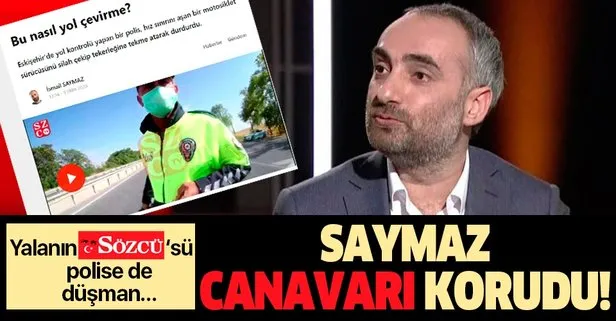 Sözcü Gazetesi ve muhabiri İsmail Saymaz’dan skandal haber! İnsan canını hedef alan trafik canavarını korudular