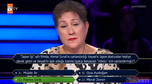 Yeşilçam, Kemal Sunal ve Fatma Girik... Kim Milyoner Olmak İster'de Japon İşi rüzgarı! Kenan İmirzalıoğlu... - 5