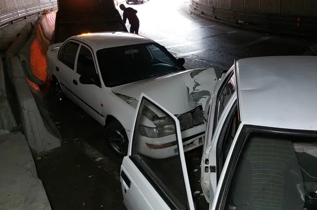 "Ucube kavşak"ta yine kaza: 1 yaralı