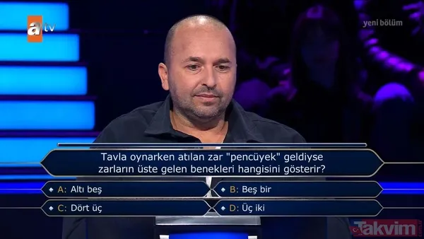 Kenan İmirzalıoğlu'nun sunduğu Kim Milyoner Olmak İster'de geceye damga vuran yarışmacı! Son kararım demedi yarışmaya veda etti - 38