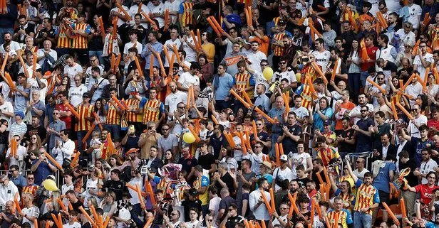 Valencia’ya 5 maç seyircisiz oynama cezası