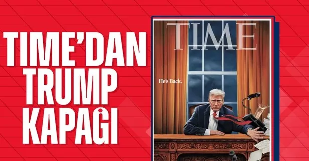 Time’dan yemin törenine saatler kala Trump kapağı! Beyaz Saray’da Biden detayı