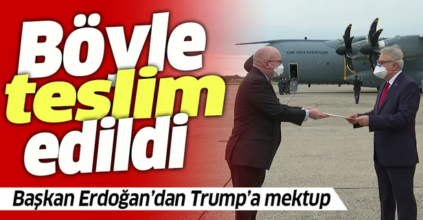Son dakika: Başkan Erdoğan'dan Trump'a yardım mektubu