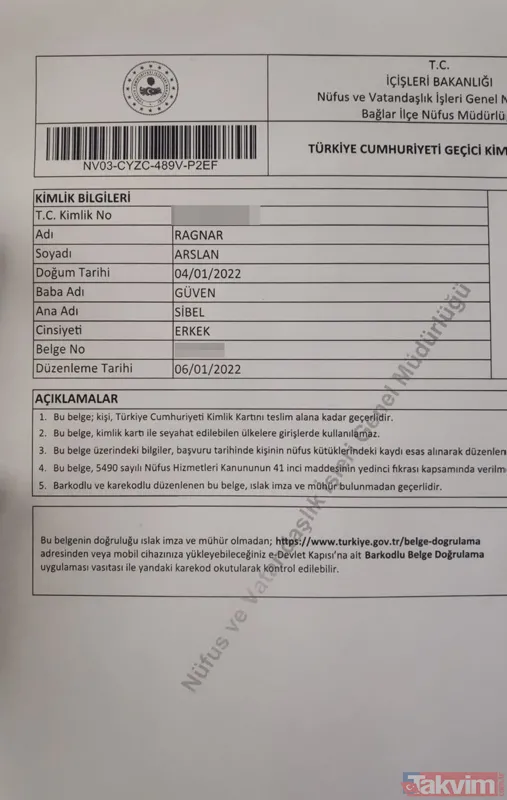 Diyarbakırlı aile yeni doğan bebeğine Ragnar ismini verdi! "Vikinglerin hayranıyım" - 8