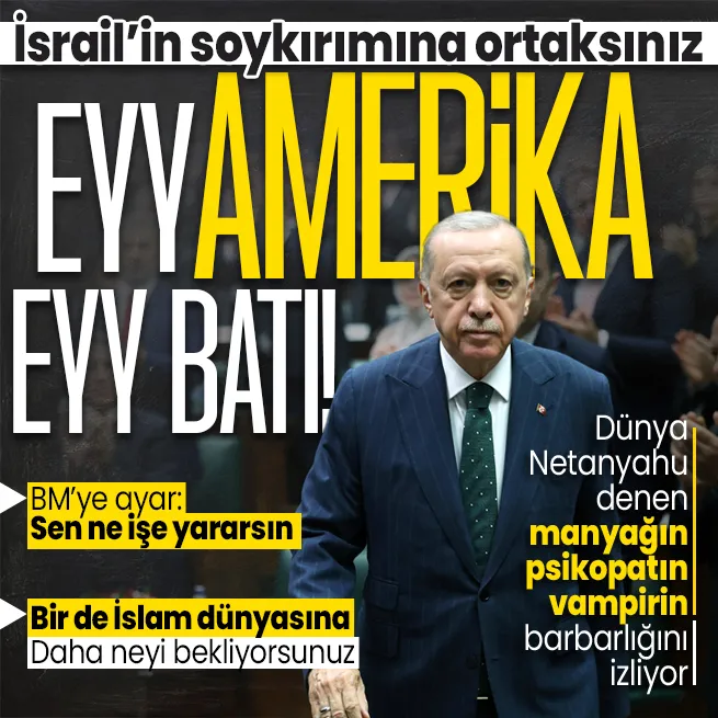 Başkan Erdoğan Filistin için ses yükseltti: Ey Amerika ey Batı bu soykırıma ortaksınız! | 29 Mayıs AK Parti Grup Toplantısı