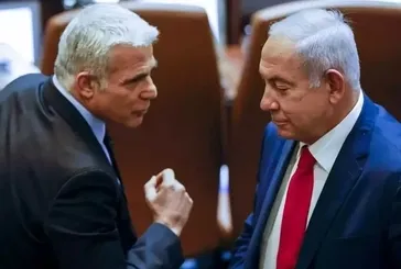 İsrail ana muhalefet lideri Lapid'den Netanyahu'ya 'istifa' paylaşımı: Bu devlet için tehlikedir! | Çocukları öldürdüğü için değil...