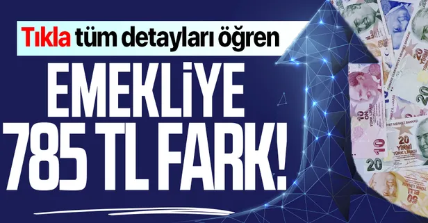 SSK ve Bağ-Kur emeklilerinin Ocak zammı belli oldu! Emekli maaşında 785 TL fark