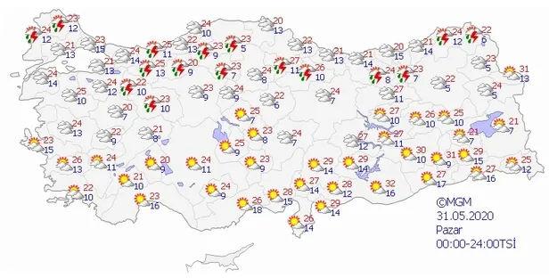 HAVA DURUMU | Meteoroloji tarih verdi! Yağışlı hava geri dönüyor-5