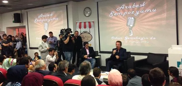 Orhan Baba, Arabesk Sempozyumu’na katıldı!