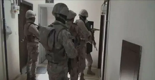 Son dakika: İstanbul'da DEAŞ ve El-Kaide uzantılı örgütlere operasyon: Operasyon anı kameraya yansıdı