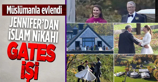 Bill Gates'in kızı Jennifer, Müslüman jokey Nayel Nassar ile İslam nikahı kıyarak evlendi