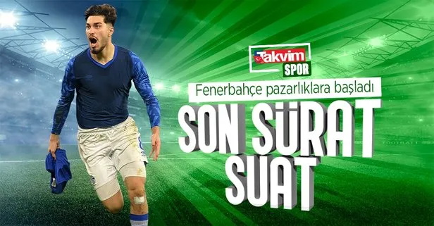 Orta sahaya takviye için harekete geçen Fenerbahçe, Suat Serdar’da karar kıldı