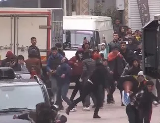 HDP etkinliğinde polise taşlı saldırı!