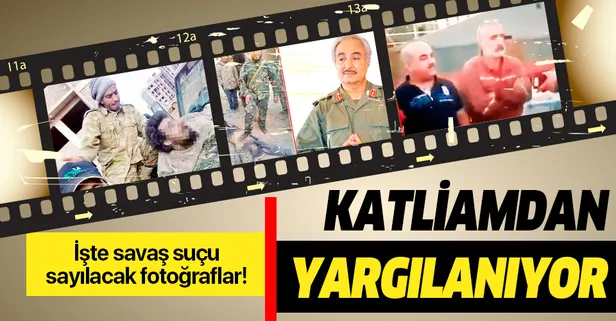 Hafter ABD'de katliamdan yargılanıyor! İşte savaş suçu sayılacak fotoğraflar