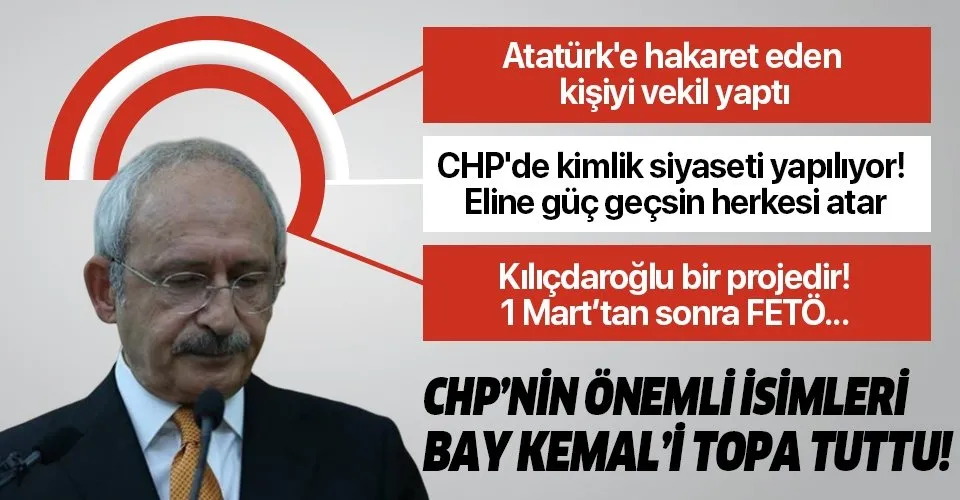 CHP’liler Kılıçdaroğlu'nu topa tuttu!