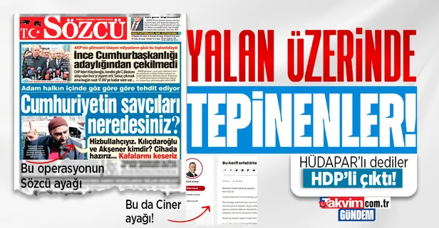 Batman'daki kurgu videoyla HÜDAPAR'ı karalama kampanyası! Sözcü ve Fatih Altaylı'dan halkı galeyana getirecek sözler! O isim gözaltında