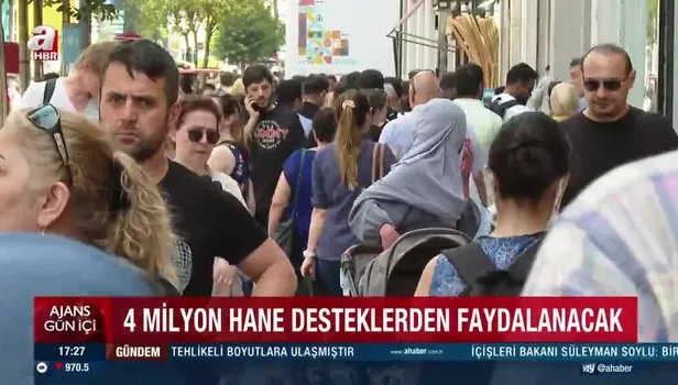 Hane başı 450 ile 1150 TL arası destek! 4 milyon haneye 15 milyarlık destek! Başvurular başladı