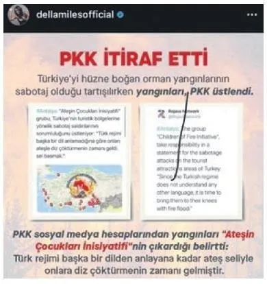 ABD’li şarkıcı Della Miles kirli operasyonu deşifre etti: PKK destekçilerinden yardım dileniyorsunuz-4