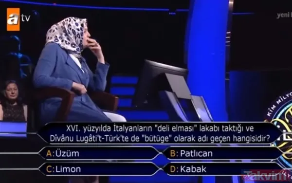 Kim Milyoner Olmak İster'in unutulmaz soruları | Milyoner en ilginç sorular ve cevapları - 7