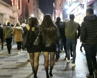 İstanbul Taksimde taciz girişimi! Güven timleri araya girdi