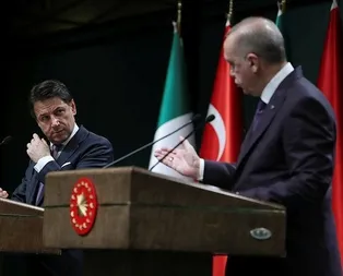 Son dakika: Başkan Erdoğan ve İtalya Başbakanı Conteden flaş Libya açıklaması