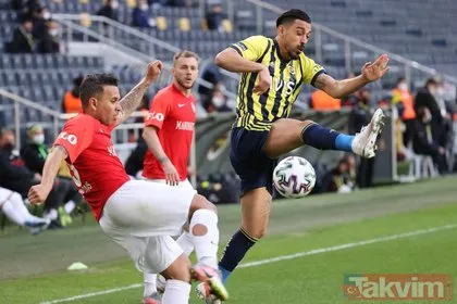 Fenerbahçe - Gaziantep FK maçında sahaya kedi girdi