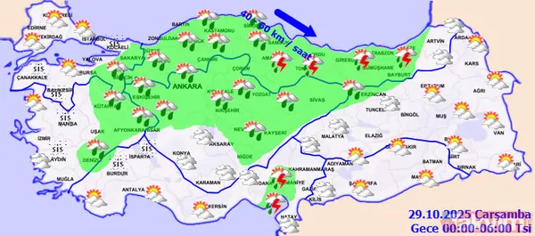Yıldırım, dolu, fırtına aniden bastıracak! Meteoroloji İstanbul ve Ankara dahil o illeri uyardı: Sıcaklık 10 derece düşecek - 6