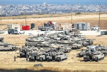 Soykırımcı İsrail kara harekatına başladı!