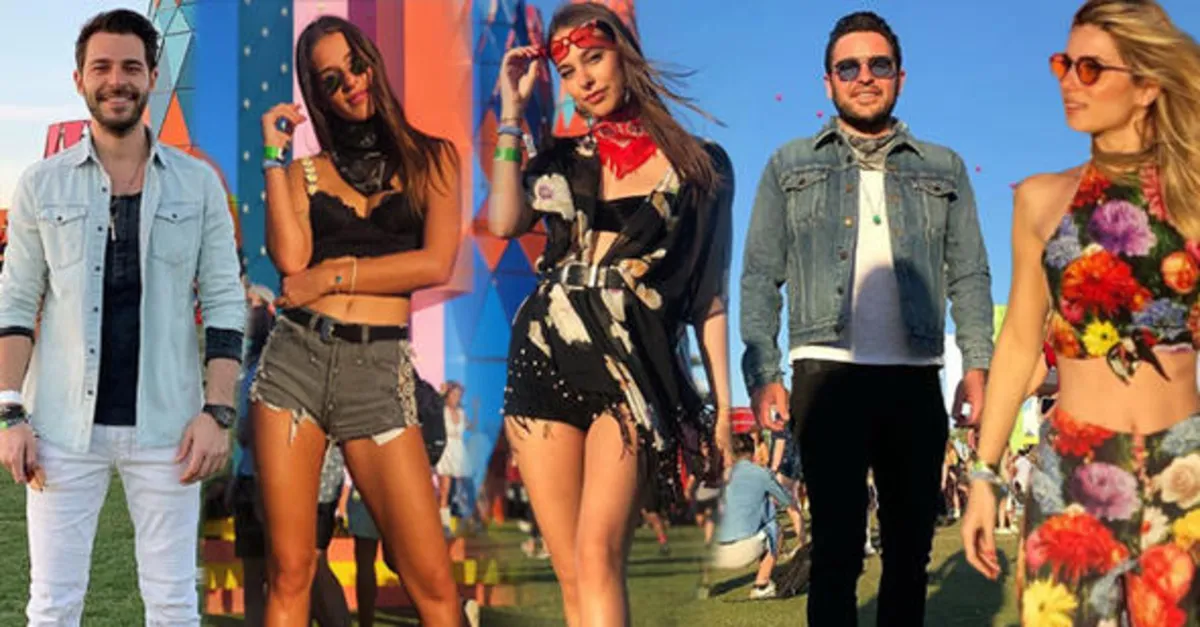 Türklerin Coachella çıkarması! Kimler yok ki...