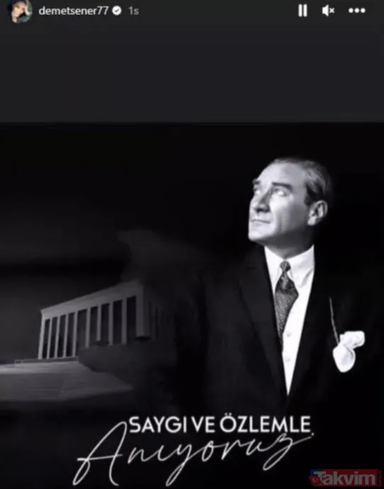 Müge Anlı'dan Hülya Avşar'a ünlüler 10 Kasım'da Mustafa Kemal Atatürk'ü andı! 84 yıldır dinmeyen hasret! - 11