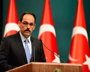 Kalın’dan ABD’ye uyarı