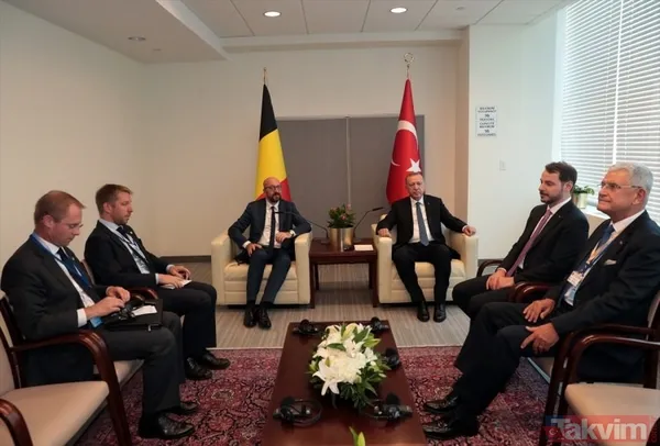 Başkan Erdoğan'dan ABD'de yoğun diplomasi... ABD Başkanı Trump ile yemekte buluştu... - 25