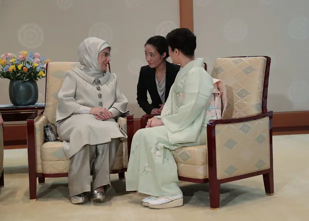 Son dakika haberi: Başkan Erdoğan, Japonya İmparatoru Naruhito ile görüştü-4