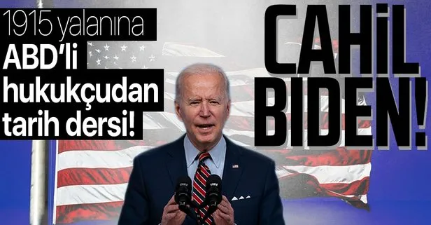 ABD’li anayasa hukukçusu Bruce Fein’den Biden’ın 24 Nisan kararına sert tepki: ABD’lilerin haberi bile yok!