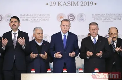 Marmara Üniversitesi Recep Tayyip Erdoğan Külliyesi’nin temeli, törenle atıldı