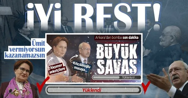 Akşener - Kılıçdaroğlu savaşı kızıştı... İYİ Parti’den Kemal Kılıçdaroğlu’na veto: Ümit vermiyor
