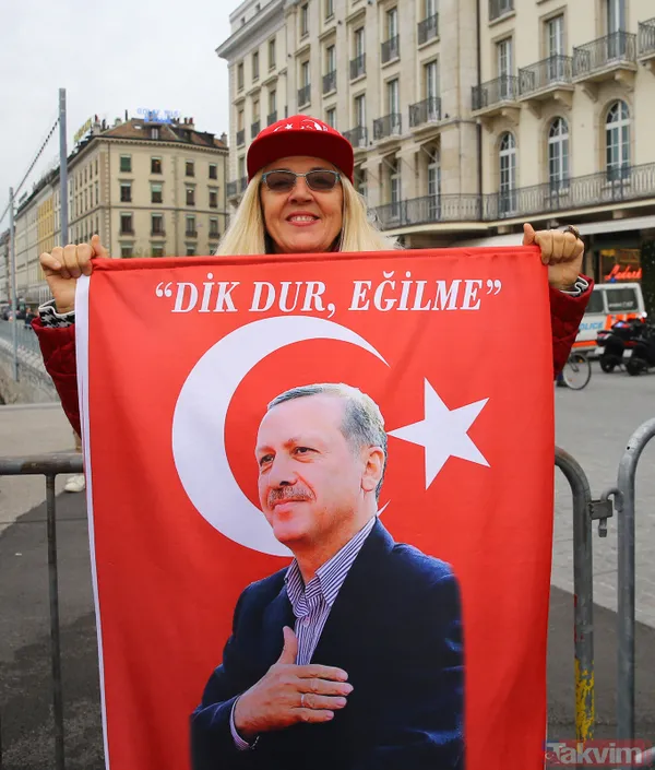 Başkan Erdoğan İsviçre'de sevgi gösterisiyle karşılandı: Avrupa kurban olsun sana! - 13