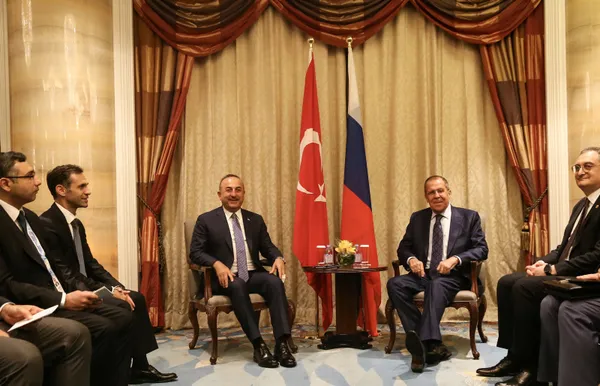 Son dakika: Çavuşoğlu ve Lavrov bir araya geldi!-3