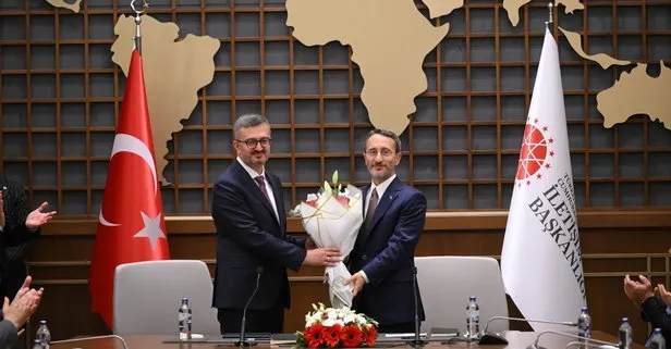 İletişim Başkanlığı'nda devir teslim töreni! Burhanettin Duran dönemi resmen başladı: Hakikati merkeze alacağız
