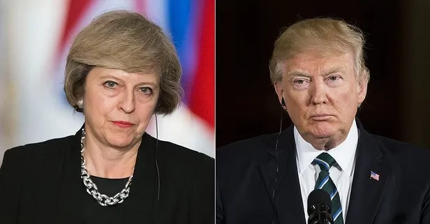 Trump ile May, Suriye'yi görüştü