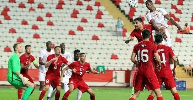 Gine karşısında keyif vermedik: Milliler'den tatsız prova